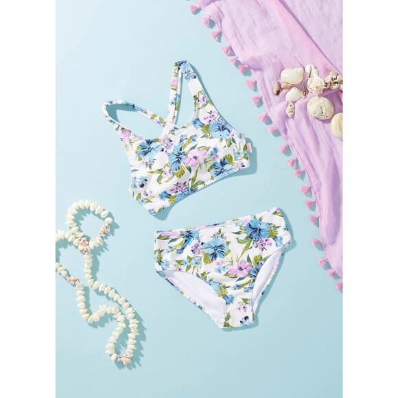 Seafolly Girls Vanuatu Tie Back Bikini Set NWT VARIOUS SIZES - Picture 1 of 3